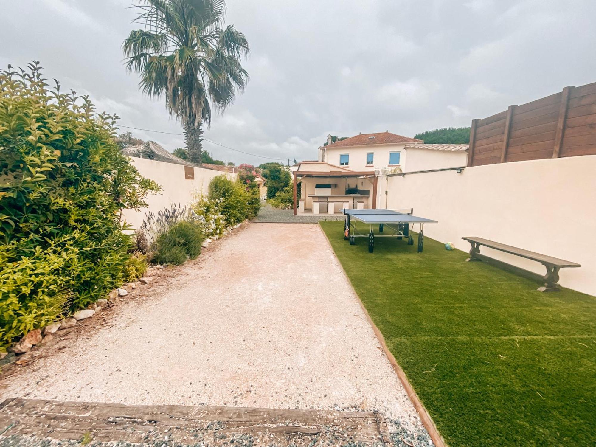 Reve D'Azur, 2 Chambres, Maison Julia En Bord De Mer A La Nartelle, Piscine Partagee, Parking & Terrasse Bbq, Wifi Et Draps Inclus Plage A Pied 圣马克西姆 外观 照片